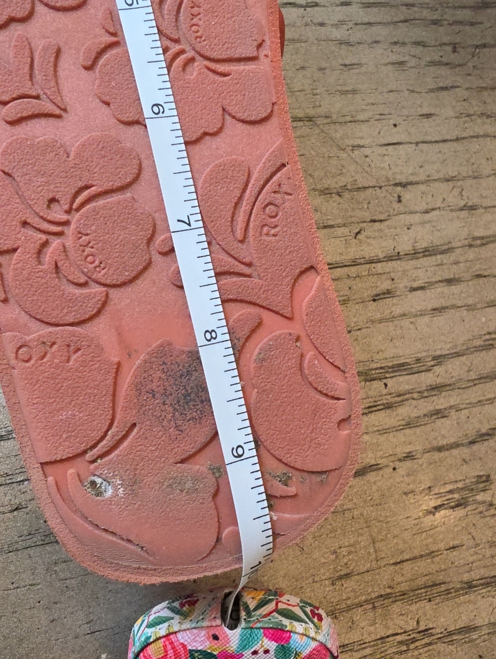 Platform Slide Sandals Roxy Size 7 - Picture 9 of 10